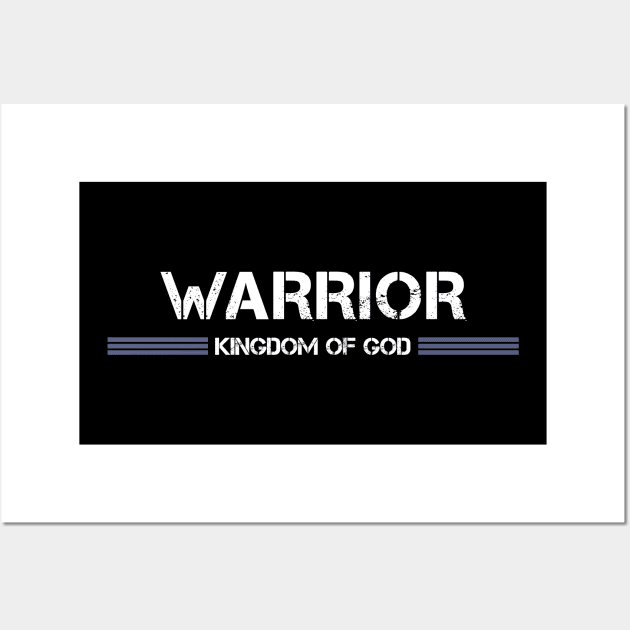 Warrior Kingdom of God - Christian Wall Art by Terry With The Word